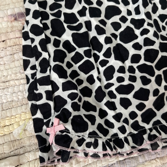 Victoria’s Secret Cow Print Smocked Pull On Pajama Pants / Bottoms - Picture 3 of 6